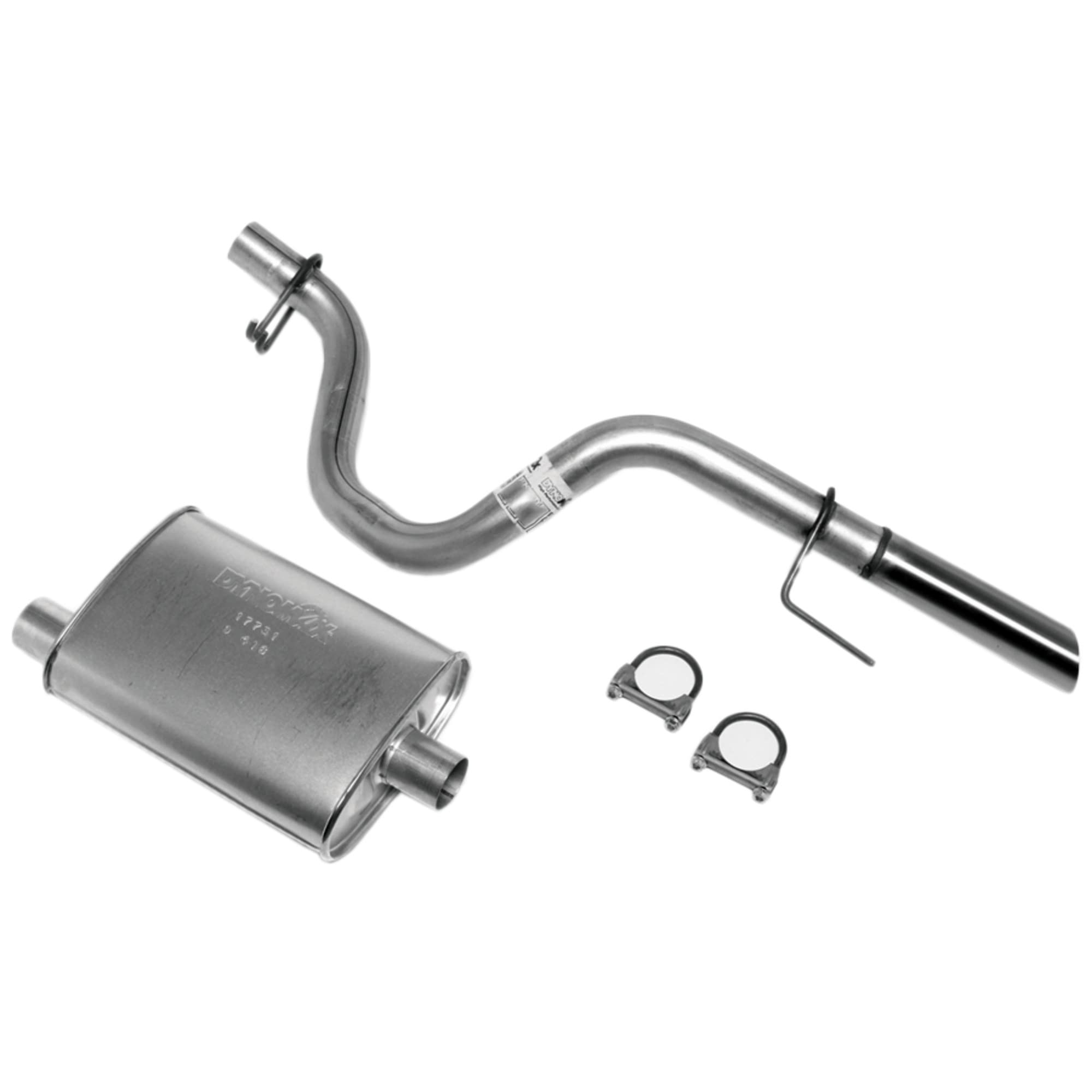 Amazon.com: Dynomax Super Turbo 17309 Exhaust System Kit for Jeep